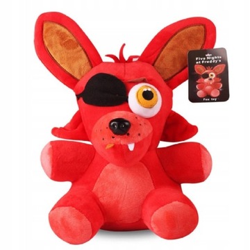 FNAF BONNIE FOXY CHICA DUŻY PLUSZAK MASKOTKA 25CM
