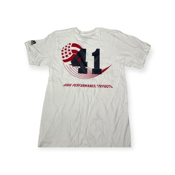 Мужская белая футболка ADIDAS VOLLEYBALL USA S 41
