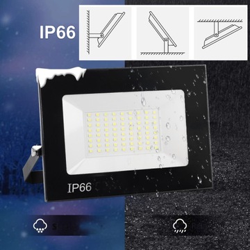 Рабочая лампа с галогенным отражателем, водонепроницаемый светодиодный прожектор ПРЕМИУМ