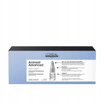 Loreal Aminexil kuracja przeciw wypadaniu 42x6ml aż 42 szt ampułek