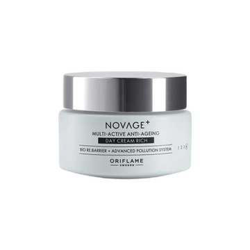 Oriflame Multiaktywny bogaty krem przeciwstarzeniowy na dzień Novage+