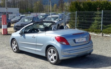 Peugeot 207 CC 1.6 VTi 120KM 2010 Peugeot 207 CC 1.6 120KM Kabriolet Zarejestrowany Klima Grzane fotele 1.6, zdjęcie 14