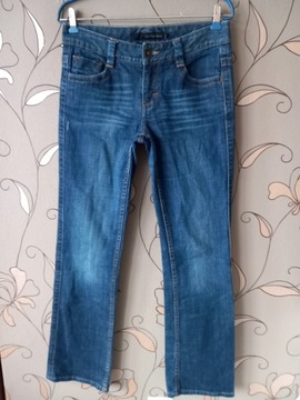 CALVIN KLEIN JEANS-SUPER SPODNIE S Z10C