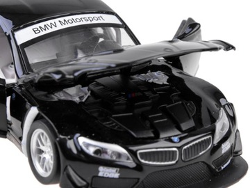 Автомобиль BMW Z4 GT3 металлический Автомобиль Открытый. дверь и капот