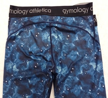 legginsy fitness Gymology Athletica L 44/46 granatowe kosmos