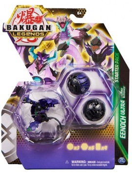 BAKUGAN LEGENDS ZESTAW STARTOWY EENOCH ULTRA KARTY
