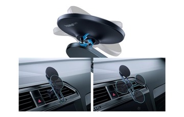 АВТОМОБИЛЬНЫЙ МАГНИТНЫЙ ДЕРЖАТЕЛЬ BASEUS STABLE MAGSAFE ДЛЯ РЕШЕТКИ 2X ПЛАСТИНЫ