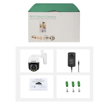 WIFI КАМЕРА ДЛЯ МОНИТОРИНГА, НАРУЖНАЯ, ВРАЩАЮЩАЯСЯ, 5MPX, PIR ОБНАРУЖЕНИЕ, СИГНАЛИЗАЦИЯ ЗУМА