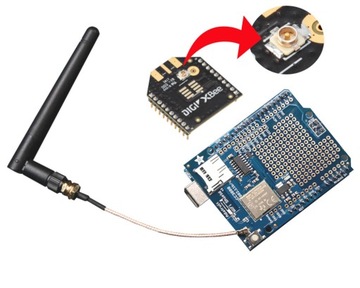 Пигтейл uFL IPEX IPX — гнездо SMA 1,13 мм 15 см