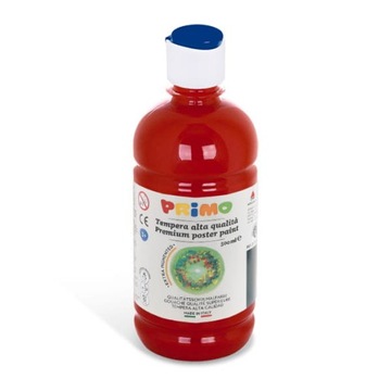 PRIMO - Farba plakatowa w butelce 500ml BRĄZOWY