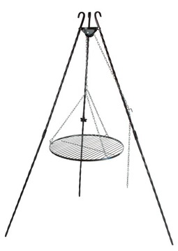 ДЛИННАЯ ЦЕПЬ ДЛЯ ГРИЛЯ С КАРАБИНАМИ