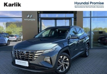 Hyundai Tucson IV SUV 1.6 T-GDI 48V 180KM 2023 Hyundai Tucson Gwarancja Automat Kamera cofania 180KM 4x4 Super stan