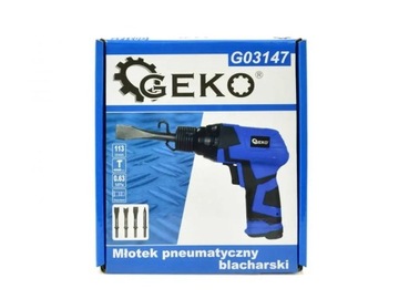 Młotek pneumatyczny blacharski G03147 zestaw