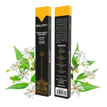 Kadzidełka Zapachowe Kadzidło Nocny Jaśmin Intensywny Kwiatowy Aromat 40g