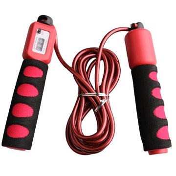 Скакалка ПВХ со счетчиком и антикрасным покрытием.