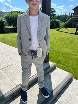 Костюм серых мальчиков 2 частично р. 140