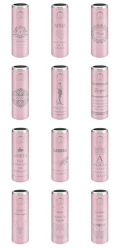 Термокружка с гравировкой Термос со светодиодной подсветкой Подарок маме 300мл