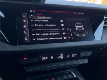 Audi A3 8Y 2024 Audi S3 Sportback VAT 23 Matrix Head up SONOS Ambiente Pakiet czern, zdjęcie 29