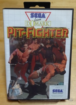 SEGA Master System PIT FIGHTER BOX SMS
