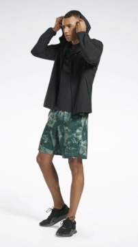 Reebok короткие мужские тренировочные штаны Термоактивный тонкий тренажерный зал L