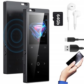 ODTWARZACZ MP3 Z FUNKCJĄ REDUKCJĄ SZUMÓW Z EKRANEM DOTYKOWYM I BLUETOOTH