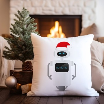 ДЕКОРАТИВНАЯ НАВУШКА 40х40 РОЖДЕСТВЕНСКАЯ С ПРИНТОМ