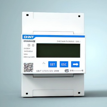 Chint DTSU666 Modbus MID 3F двунаправленный счетчик