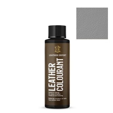 LEATHER EXPERT Leather Colourant 50ml GREY 404 szary farba do skóry natural