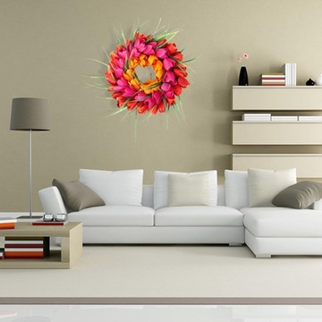 Студенческий венок из шелка ручной работы