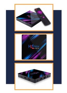 SMART TV BOX H96 MAX 4 ГБ/64 ГБ ANDROID NETFLIX 4K WIFI ULTRA HD НАСТРОЙКА