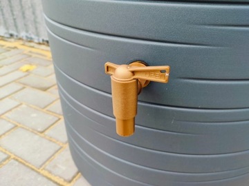 БОЧКА ДЛЯ ВОДЫ RAINWAY TANK GARDEN АНТРАЦИТОВЫЙ КОНТЕЙНЕР 280 Л