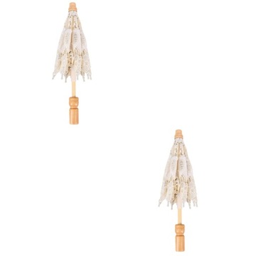 2x Зонт для шоу Свадебный зонт Зонт для шоу