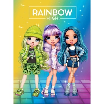 Zeszyt w kratkę A5 Rainbow High Astra 16 kartek