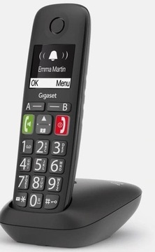 Telefon bezprzewodowy dla SENIORA j. polski menu