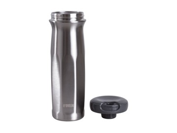 БОЛЬШОЙ СТАЛЬНОЙ ТЕРМОС ДЛЯ КОФЕ, ЧАЯ, СВЕТОПОТРЕБЛЯЮЩЕЙ ТЕРМОКРУЖКИ 630мл INOX