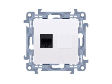 SIMON 10 Gniazdo komputerowe pojedyncze C51.01/11