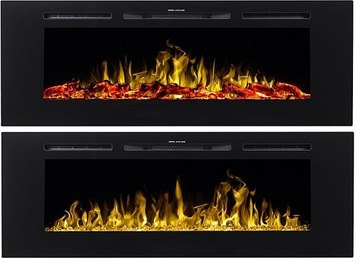 Kominek elektryczny LED MAJESTIC 50 szer.152cm REALISTYCZNY EFEKT płomienia