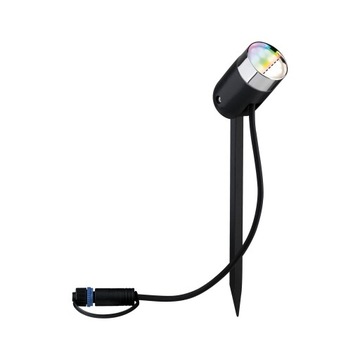 Reflektor ogrodowy Plug & Shine PIKE SH Zigbee RGBW 4W IP44 24V antracyt /