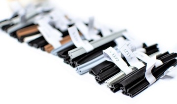 USZCZELEKA USZCZELKI do okien PCV WZORNIK PRÓBNIK