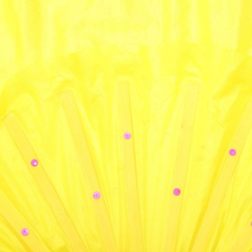 Декоративный танцевальный веер из атласного шелка