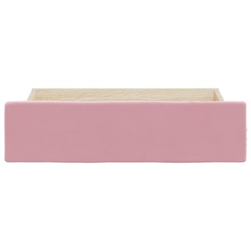 Ящики под кроватью, 2 шт, розовые.