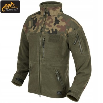 Bluza Męska Polar moro HELIKON INFANTRY Fleece Olive Green / Wz.93 L