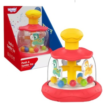 WOOPIE BABY Кольорові Конячки Червона Дзиґа Карусель