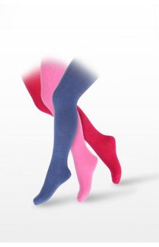 Колготки Wola Basic из хлопка #белый 116-122