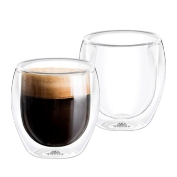 Szklanka termiczna do kawy i herbaty z podwójną ścianką Wilmax 400 ml