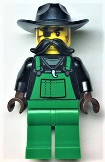 LEGO Figurka City Bandyta Snake Rattler cty1367