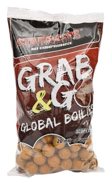 Kulki PROTEINOWE Starbaits Grab Go 5kg 20mm SCOPEX - MASŁO WANILIA 87711