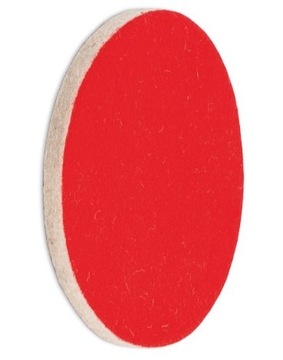 Krążek polerski Filcowy na rzep Do dysku polerskiego 125 x 6 mm