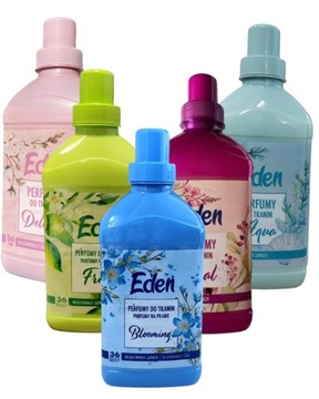 PERFUMY do TKANIN EDEN DELICATE FLORAL FRESH AQUA BLOOMING 5x720 ml