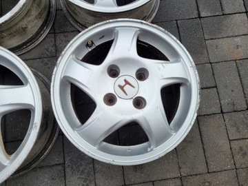 4× DISK HLINÍK HONDA 6.5" X 15" 4X114.3 ET 55